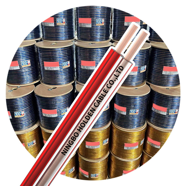 12 14 16 18 AWG 2C 99.9% Oxygen Free Copper Speaker Wire Cable