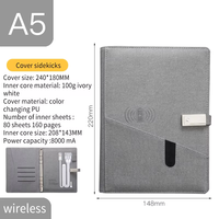 Ensemble cadeau de carnet intelligent Linkbuddy AI - Pas de stylo nécessaire - Synchronisation numérique - Papeterie professionnelle - Logo personnalisé