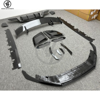 Kits de carrosserie en fibre de carbone sèche de style performance pour Audi R8 Kit 2016-2018 : Jupes latérales, Lame de diffuseur avant, Aileron arrière, Pièces automobiles