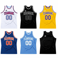 Ensemble de maillots de sport surdimensionnés personnalisés multicolores, impression par sublimation 3D, maille respirante, vêtements d'équipe OEM/ODM