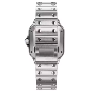 Orologio di lusso TOP di marca per gli uomini automatico classico quadrato orologio di lusso unico uomo automatico meccanico in acciaio inox cartierabile - Product Image 5