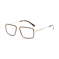 Gafas Ópticas Cuadradas de Montura Completa con Textura, Diseño Retro de Patillas Metálicas, Modernas, Unisex, para Uso Diario, Ligeras, de Lujo, para Negocios