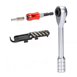 자전거 다기능 래칫 렌치 도구 세트 유연한 래칫 렌치 조합 <span class=keywords><strong>12</strong></span> 종 세트 자전거 수리 도구 - Product Image 5