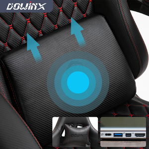 <span class=keywords><strong>Dowinx</strong></span> Überlegene Qualität Verstellbarer PU-Kunstleder Multifunktion aler Computers piel stuhl Gaming Chairs bequemer Kalt schaum - Product Image 2