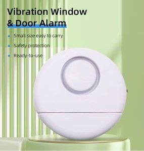 Alarma Inalámbrica Antirrobo para Puertas y Ventanas con Sensor de Vibración, <span class=keywords><strong>Detector</strong></span> de Terremotos para el Hogar - Product Image 6