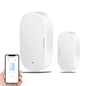 جهاز استشعار للأبواب والنوافذ من eweleligbee Zigbee جهاز استشعار للأمان وجهاز إنذار ضد السرقة يعمل بالبطارية والتحكم بالتطبيقات المنزلية - Product Image 1