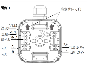Sensor de Temperatura y Humedad para Ductos de Aire de Alta Precisión HSD-T1-180 - RS-485 AC/DC24V Serie HSD HSD-T1-180 Sensor de Alta Precisión para Ductos de Aire - Product Image 6