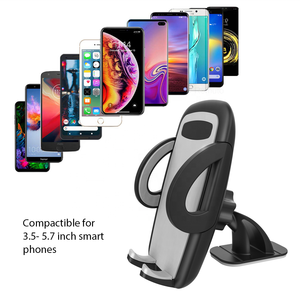 Los mejores soportes universales populares para teléfono en <span class=keywords><strong>el</strong></span> salpicadero de un coche, soporte de montaje H122 + - Product Image 1