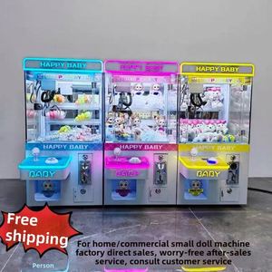 Coin-Operated Mini Claw Machine <b>Small</b> Medium-Size Household Toy Grabber Video <b>Game</b> City Clip Doll Machine for Amusement - Product Image 2