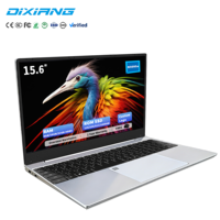 Ordinateur portable professionnel DIXIANG en argent, 15,6 pouces, Intel N5095, 16 Go de RAM, 512 Go de SSD, écran FHD IPS, clavier rétroéclairé, vente en gros