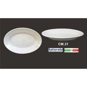 Tivoli ถาดพอร์ซเลนสีขาวรูปไข่31ซม. เครื่องมือประหยัด - Product Image 1