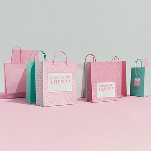 Thân thiện với môi Kraft Túi giấy tùy chỉnh tóc sang trọng tóc tóc giả hộp với satin lót hộp quà Tặng xử lý logo dập nóng & in Offset - Product Image 1