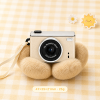 Mini caméra numérique personnalisable avec porte-clés, vidéo 1080P, lumière LED, plusieurs filtres, pour cadeau, photographie