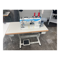 Machine à coudre d'occasion en cuir à entraînement direct à aiguille unique Jack 2060G Machine à coudre à point noué pour chaises de voiture