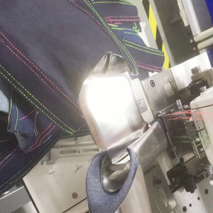 Máquina de Coser Automática de Alta Eficiencia VMA con Cabezal Original KanSai para Coser Cinturillas de Jeans Rectos - Product Image 4