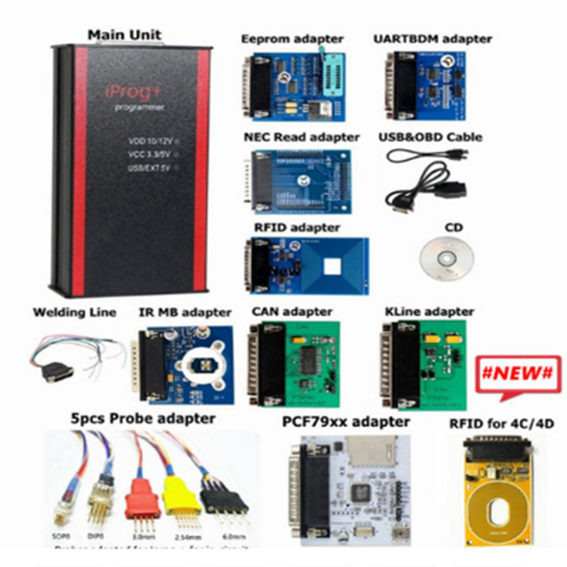 Iprog + plus programmateur V87, Support IMMO + arsac réinitialiser IMMO-Key automobiles, moins cher, qualité supérieure,