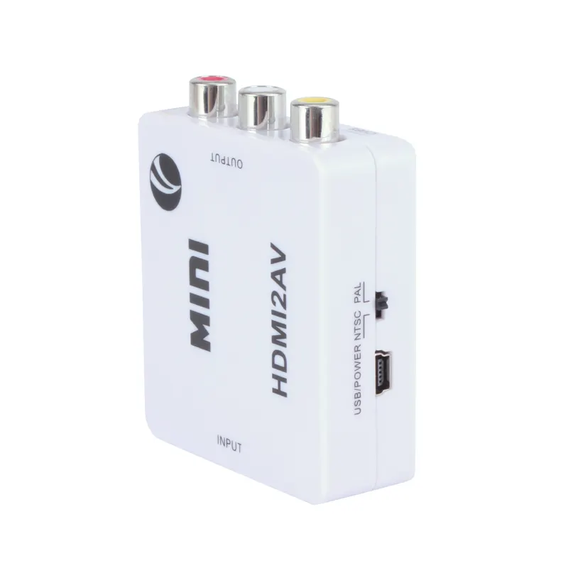 HDMI Splitter Switch HDMI2AV Mini Type Video Converter 1080P Video Audio Converter Adapter