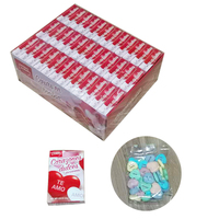 45g Glucose Tablet Press Candy Forme Ronde Cacao Aromatisé Emballé dans un Sac