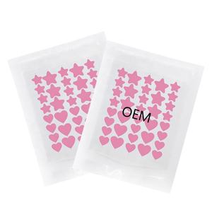 แผ่นแปะสิวไฮโดรคอลลอยด์รูปหัวใจสีชมพู แบรนด์ส่วน<span class=keywords><strong>ตัว</strong></span> (OEM) 36 ชิ้น ออร์แกนิค วีแกน ผสมขมิ้น สำหรับ<span class=keywords><strong>รักษา</strong></span><span class=keywords><strong>สิว</strong></span>บนใบ<span class=keywords><strong>หน้า</strong></span> <span class=keywords><strong>ด้วย</strong></span>วิตามินบี5 - Product Image 1