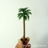 Décoration de micro-paysage succulent, plante de fond pour table de sable, modèle architectural d'arbre africain en plastique de 6 pieds à poser au sol