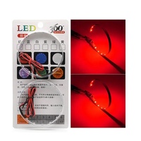Décoration de lentille de projecteur LED de voiture de haute qualité 360 degrés LED Devil Demon Eye Halo Ring avec capteurs d'éclairage à arrêt automatique