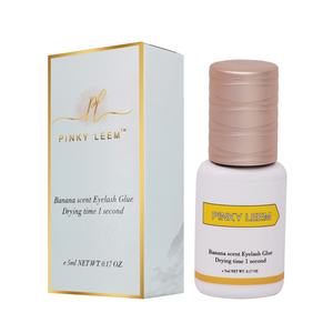 Pegamento para Pestañas Pinky Leem con Aroma a Plátano, Resistente al Agua, Color Negro, Amplio Rango de Humedad, Adhesivo para Pestañas de 0.5 a 1 Segundo - Product Image 6