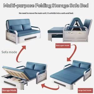<span class=keywords><strong>Canapé</strong></span> pliable multifonctionnel <span class=keywords><strong>Canapé</strong></span> rétractable pour chambre à coucher <span class=keywords><strong>Canapé</strong></span>-lit moderne avec panneau plat Moderne multifonctionnel pliable - Product Image 5