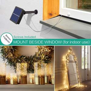 <span class=keywords><strong>10M</strong></span> 100 pièces LED <span class=keywords><strong>solaire</strong></span> jardin lumières décoratives étanche fée vacances fête de noël <span class=keywords><strong>guirlande</strong></span> pour la maison 2 Mode lumière décoration - Product Image 5