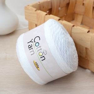 Filato <span class=keywords><strong>di</strong></span> Cotone Misto per Bambini a 16 Fili, Medio e Spesso, Tinto in Filo 32s per Lavoro a Maglia - Product Image 3