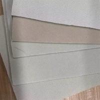 Tissu en polyester avec dos en mousse fine, produits en mousse personnalisés laminés, tissu en maille avec mousse pour voiture