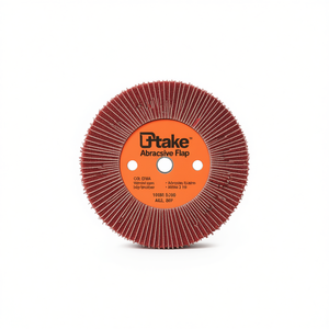 Ttake Abrasive Flap <b>Wheel</b> 80x30 Mm 240 Grit 6 Mm Shaft For <b>Grinding</b> - Product Image 2