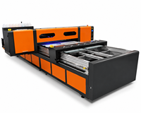 Nouvelle imprimante UV à plat automatique avec encre éco-solvant et table de convoyage pour feuilles, machine d'impression numérique multi-stations pour transfert textile