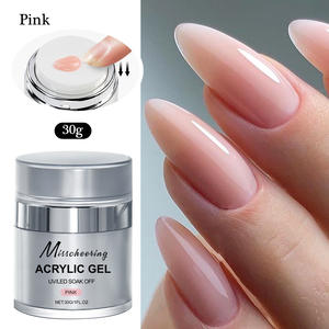 <span class=keywords><strong>Gel</strong></span> de extensión de uñas acrílico al por mayor, cubierta de prensa, 30ml, escultura de Color desnudo, <span class=keywords><strong>Gel</strong></span> polivinílico para uñas - Product Image 2