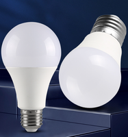 Ampoule LED A60 5W 7W 9W en matériau PC avec culot E27 pour la maison et l'entrepôt, éclairage LED pour la maison