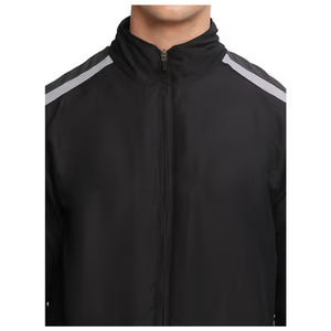 Ensemble de survêtements 2 pièces à fermeture éclair pour hommes Ensemble de vêtements de sport confortables et résistants à la transpiration pour le fitness et les loisirs Jogging Veste chaude d'entraînement - Product Image 6