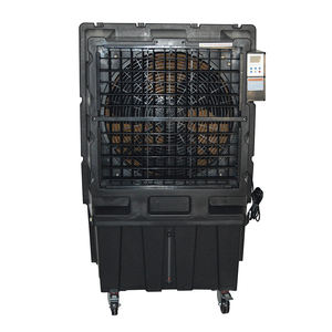 Portátil 550W Revisión de aire acondicionado Evaporativo Piso Pie Agua Enfriador de aire Bomba Protección 100L para espacios grandes - Product Image 3