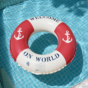 Thickened Anchor Swimming Ring Double Airbag For Children Pool Float Water Sports - Product Image 2