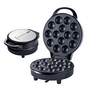 Household 220V European Standard New Double-Sided Heating Non-Stick Donut Machine 16-Hole Cake Dessert Snack Bread - Product Image 4