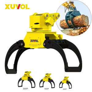 รถขุด 6 ตัน 7 ตัน 8 ตัน 9 ตัน พร้อมอุปกรณ์จับไม้แบบหมุนได้ - Product Image 2