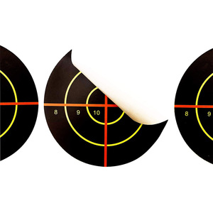 <b>Shooting</b> Target Roll Paper Bullseye Sticker Self Adhesive For Practice Range Use - Product Image 4