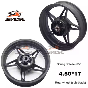 Snor Haute Qualité 17 Pouces Vente Chaude Moto Coulée Jantes En Alliage D'aluminium Jantes Rayons Cerceaux - Product Image 4