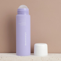 Tube de déodorant vide personnalisé pour les soins personnels, emballage cosmétique en plastique avec applicateur à bille, flacons souples à presser