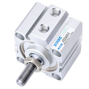 Cylindre pneumatique XINDE JKD040X5-B, course de 5 mm, double action, cylindre fin avec amortissement magnétique et en caoutchouc - Product Image 1