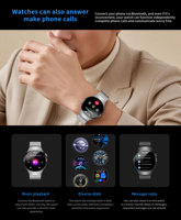 SK45Pro Android AMOLED GPS Navigation IP67 Acier Inoxydable Écran Tactile Magnétique Appel 5G Réponse aux Appels Santé IA