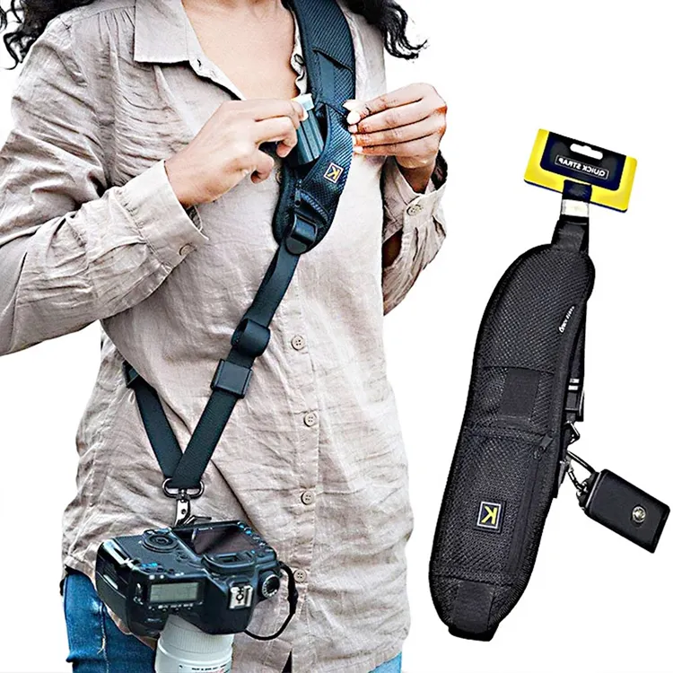 New Portable Shoulder Camera Strap for DSLR Digital SLR Camera Canon Nikon Sonys Quick Rapid camera accessories Neck Strap Belt