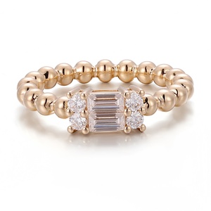 Anillo de Oro Amarillo de 18K/14K con Diamante Moissanite Ovalado DEF VVS, Diseño Nuevo, Hecho a Mano, Personalizado, Anillo Fino para Boda, Compromiso, Regalo - Product Image 3