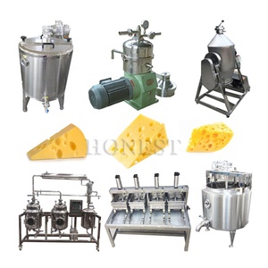 Máquina de secado de queso duradera a pequeña escala, línea de procesamiento de queso aplicable en la granja, componentes básicos de bomba para alimentos lácteos - Product Image 4