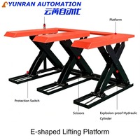 Produsen Grosir Merek YUNR Platform Pengangkat Gunting Hidrolik Tipe-E 380V 3kW Garansi 1 Tahun 150kg