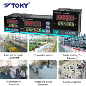 TOKY高精度72 * 72毫米交流DC 100-240V 6位显示开关控制电子计数器 - Product Image 4