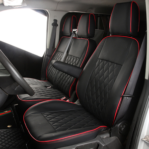 Fundas de asiento de coche de cuero personalizadas al por mayor, protección <span class=keywords><strong>interior</strong></span> resistente al desgaste para Ford Transit para Isuzu Box Truck - Product Image 1